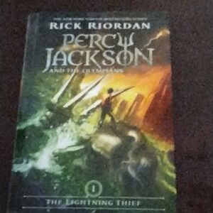 Percy Jackson book by Rick Riordan